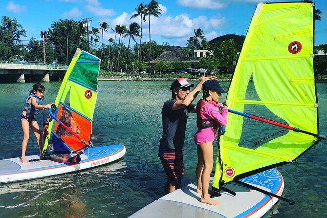 #1 eFoil 2 hr group + 2 hr wing foil or windsurf or kayak lesson - An Insider Look at the Watersports Lessons