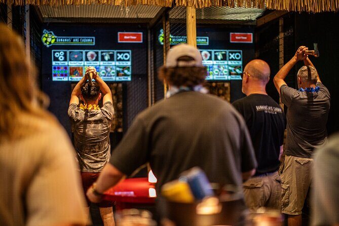 1 Hour Axe Throwing Session - Key Points