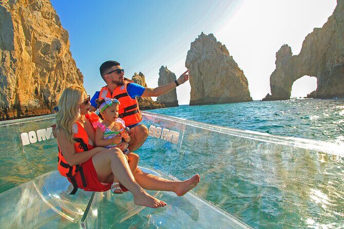 1 hour Private Navigation in Transparent Boat Arco de Los Cabos - FAQ