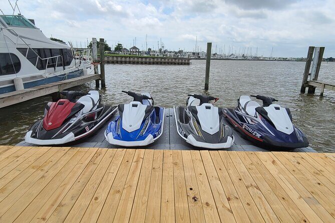1-hour Single Jet Ski Rental in Seabrook - up to 2 passengers - Key Points