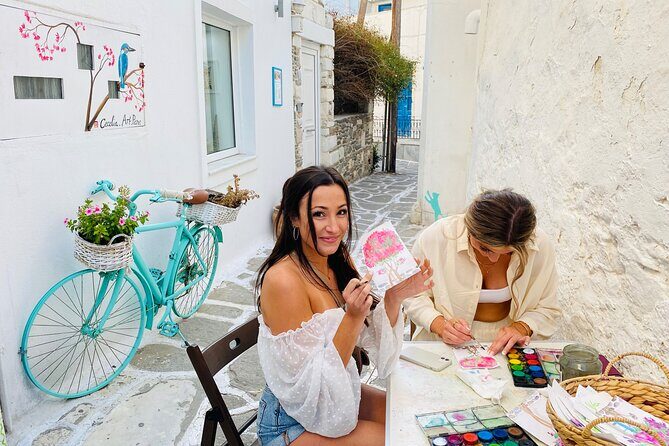 1 Hour Watercolor Workshop in Parikia Paros! - What is the Watercolor Workshop in Parikia Paros?