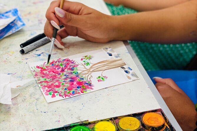 1 Hour Watercolor Workshop in Parikia Paros! - Is It Worth the Price?