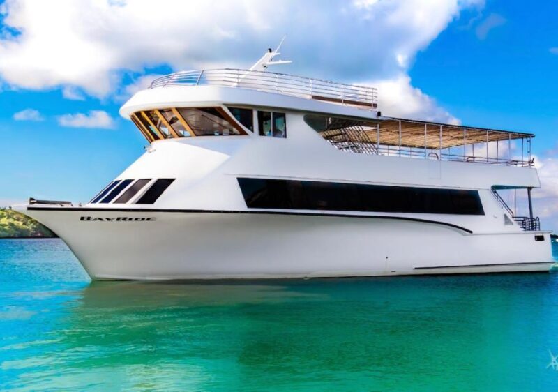 100ft 200 passenger 3 story mega yacht w open bar at Bayside - Is It Good Value for Money?