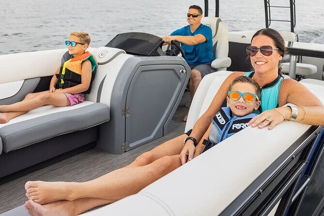 12 Hour Double Decker Pontoon With Slide On Yellow Lake - Who Will Love This Trip?