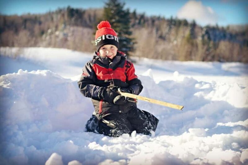 15 min. Tadoussac : Family-Friendly Ice Fishing Experience - What Is Ice Fishing in Quebec?