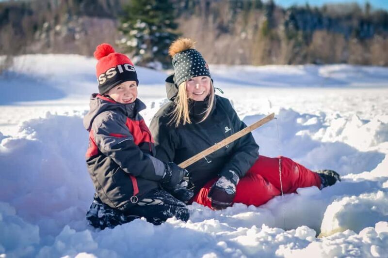 15 min. Tadoussac : Family-Friendly Ice Fishing Experience - FAQ