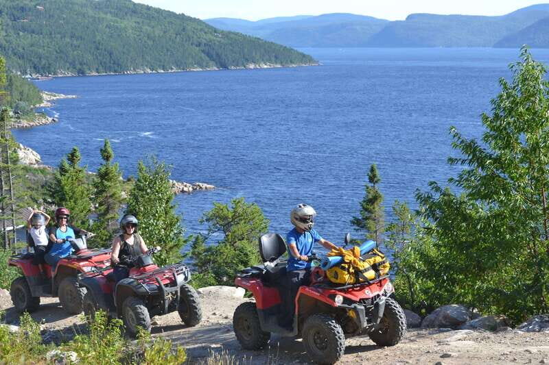 15 min. Tadoussac : Guided ATV tour excursion - Key Points