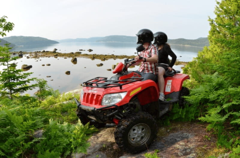 15 min. Tadoussac : Guided ATV tour excursion - The Bottom Line
