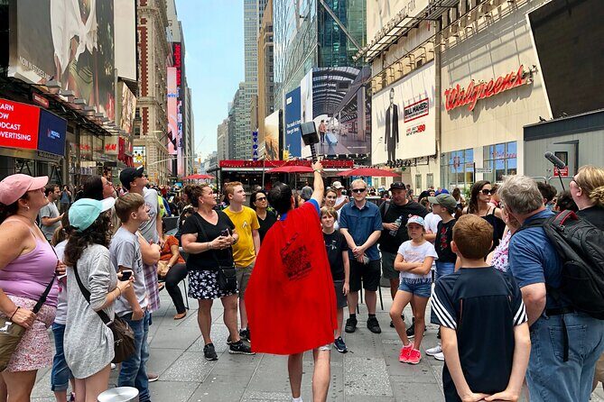 2.5 Hour Private Super Tour of NYC: Heroes! Comics! More! - FAQ