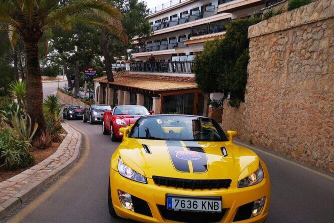 2.5h excursion through Mallorca Driving GT Cabrio Car - An Inside Look at the Mallorca Cabrio Car Tour