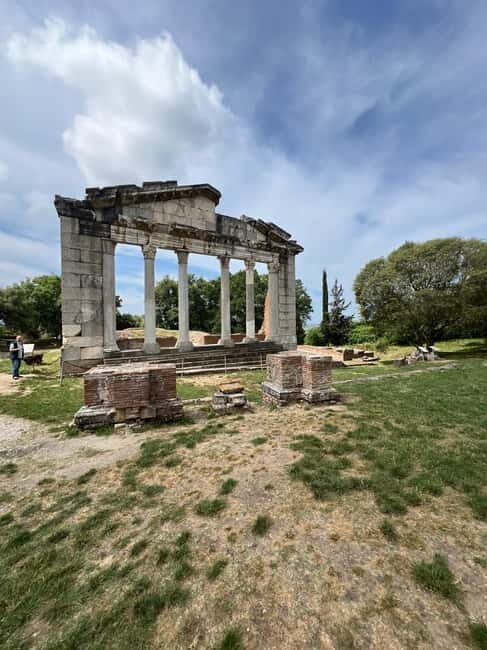 2-Day Tour: Palasë Beach, Vlorë, Apollonia & Wine Tasting - Day 2: From Ancient Ruins to the Sunset in Durres