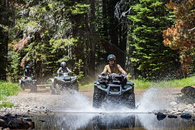 2-Hour ATV Ride on Rubicon Trail and Speedboat Ride on Lake Tahoe - Key Points