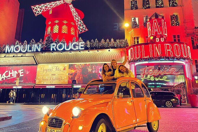 2-hour Private Night Ride in a Citroën 2CV in Paris - What to Expect from Your Paris Night Ride