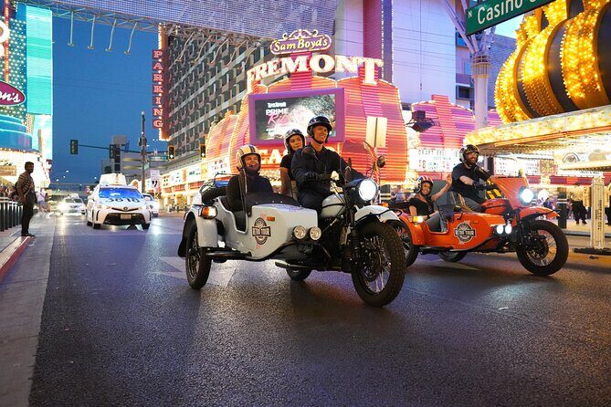 2-Hour Private Tour of Las Vegas by Night on a Sidecar - Key Points