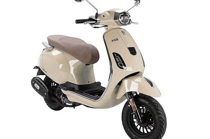 2 Hours , 2 Person Retro Scooter 49cc - The Sum Up