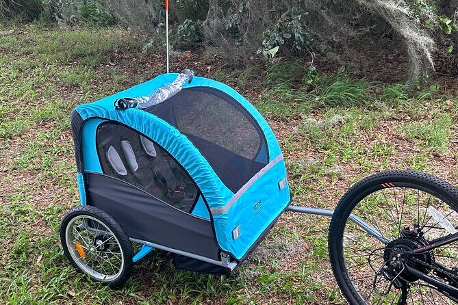 2 hours E-Bike with 2-Child Trailer Kissimmee Lakefront Tour - The Experience in Detail