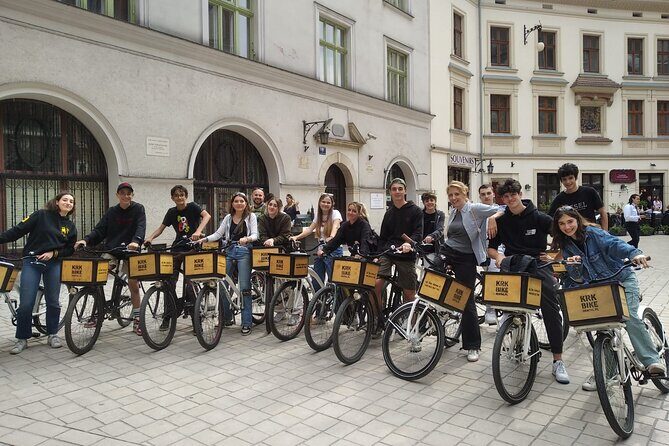 2 Hours Old Town Guided Bike Tour in Krakow - The Itinerary in Detail