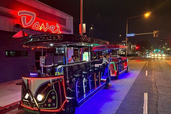 2 Hours Party Bike Pub Crawl Tour in Glendale California - The Sum Up: Is It Worth It?