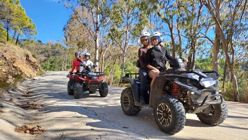 2 hours Quad Tour Marbella - 170 per Quad up to 2 people - FAQ