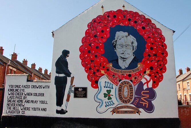 2 hrs Belfast unique history terror & mural private Taxi tour - Who Should Consider This Tour?