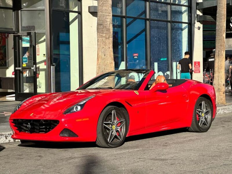 20 Min Ferrari tour in Hollywood (Drive or Be driven) - Choosing Your Mode: Drive or Be Driven