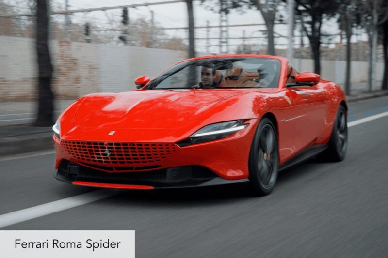 20-minute Barceloneta Beach Supercar City Tour - The Value of a Short Supercar Drive