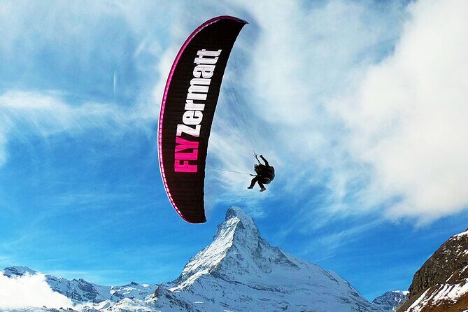 20 to 25 Minute Tandem Paragliding in Zermatt and Matterhorn View - Key Points