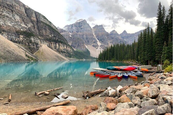 2025 Winner-Lake Louise Moraine Lake Johnston Canyon Banff Town - Alternative Stop During Off-Season: Emerald Lake or Natural Bridge