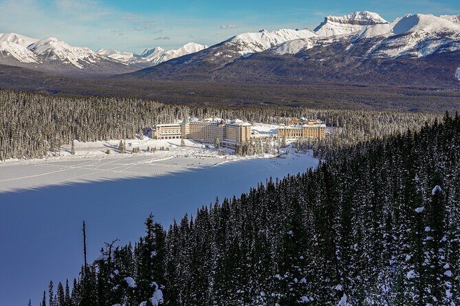 2025 Winner-Lake Louise Moraine Lake Johnston Canyon Banff Town - Return to Calgary
