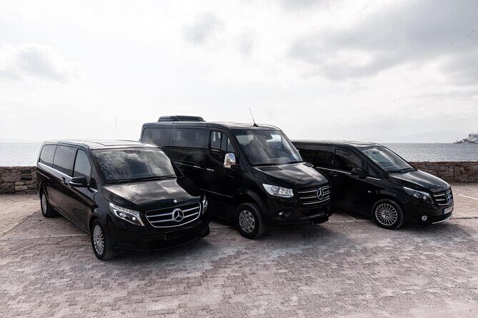 24-hour Point-Point Mykonos Airport and Port Transfers Service - Key Points