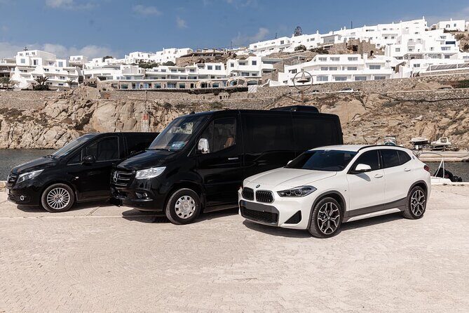 24-hour Point-Point Mykonos Airport and Port Transfers Service - The Actual Ride: What Youll Experience
