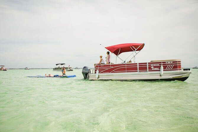 24ft (12 Passenger) Pontoon Boat Rental in Destin/Crab Island - The Itinerary: What a Typical Day Looks Like