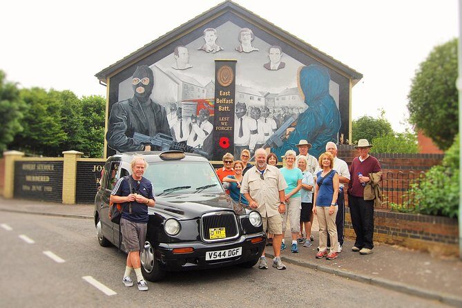 2hours Republican & Loyalist Mural Black Taxi Tour from Belfast - Exploring Belfast’s Troubled Past: A Honest Look at the 2-Hour Republican & Loyalist Mural Black Taxi Tour