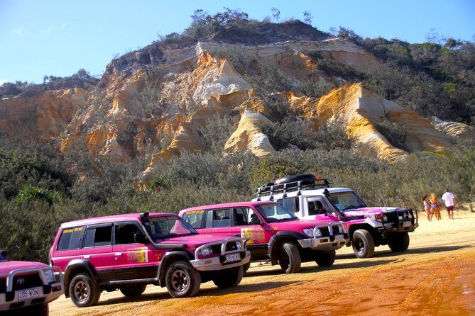 3 Day PINK4WD Tagalong Tour - K'gari/Fraser Island - Day 2: Lakes, Shipwrecks, and Secret Spots