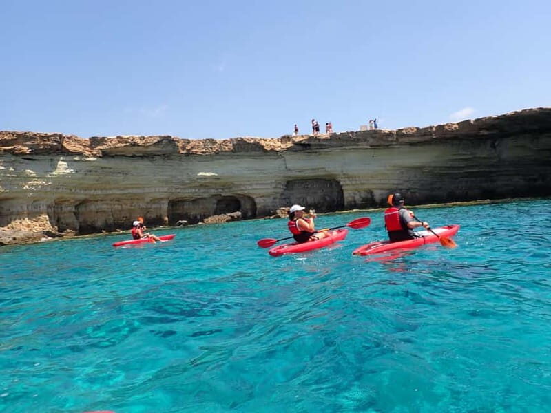 3-hour Cape Greco Sea Caves Guided Kayaking - Key Points