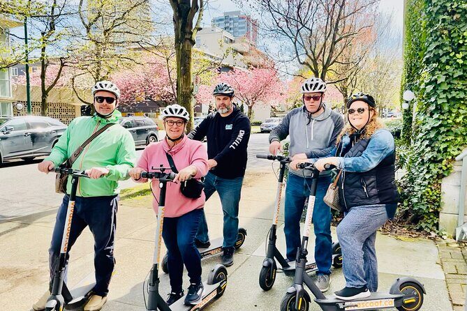 3 Hour E-Scooter Rental from Convenient Location on Seawall - Discover Vancouver in 3 Hours on an E-Scooter