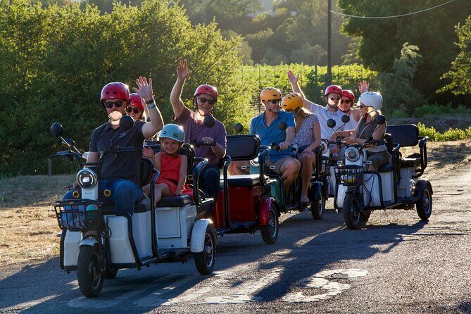 3 Hour Electric Trike Sunset Tour at Sonoma - FAQs