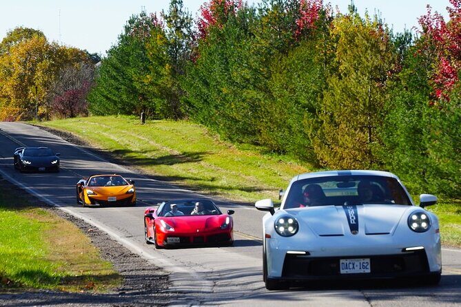 3 Hour Exotic car Tour driving 4 to 5 Super cars - The Group and Overall Atmosphere