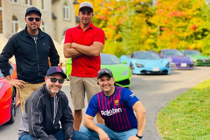 3 Hour Exotic car Tour driving 4 to 5 Super cars - Practical Details