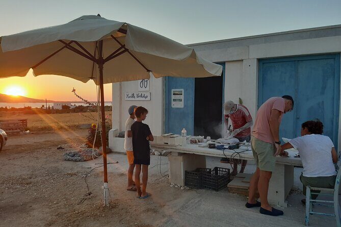 3-Hour Marble Workshop Creating your own Souvenir out of ( Paros ) Marble - Key Points