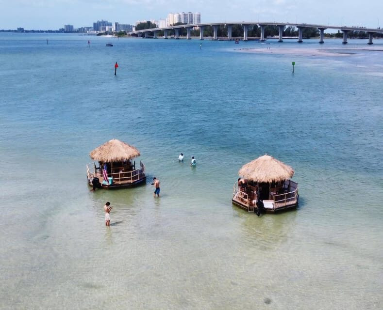 3 hour - Two Island Sandbar Tiki Adventure - What to Expect from the Two Island Sandbar Tiki Adventure