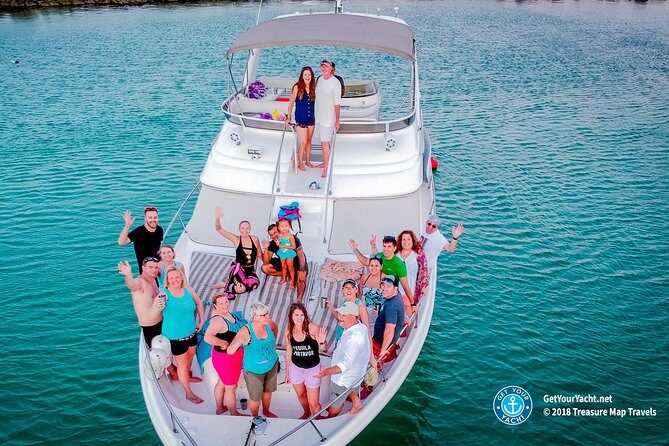 3 Hour Xpu-Ha - 51' Sea Ray Tulum, Playa del Carmen, Riviera Maya - What to Expect from the 3-Hour Yacht Tour