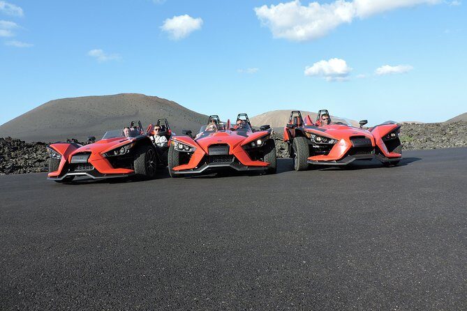 3 Hours Guided Tour with Polaris SLINGSHOT Around Lanzarote - Key Points