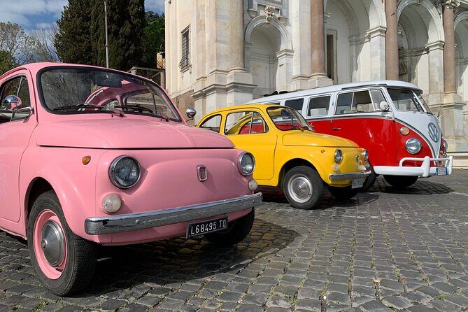 3 Hours Private Tour in Rome on a Vintage Fiat 500 - A charming way to explore Rome