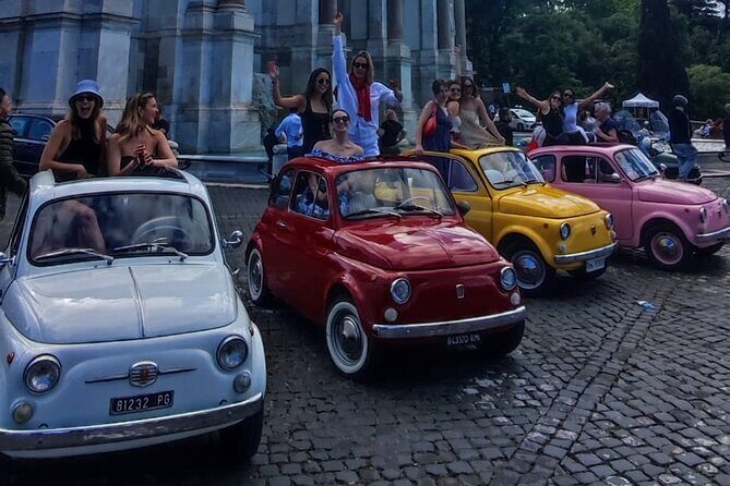3 Hours Private Tour in Rome on a Vintage Fiat 500 - What you’ll see – a detailed itinerary