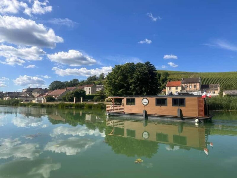 3 Hours Semi Private Solar Boat Cruise in Champagne - The Experience in Detail