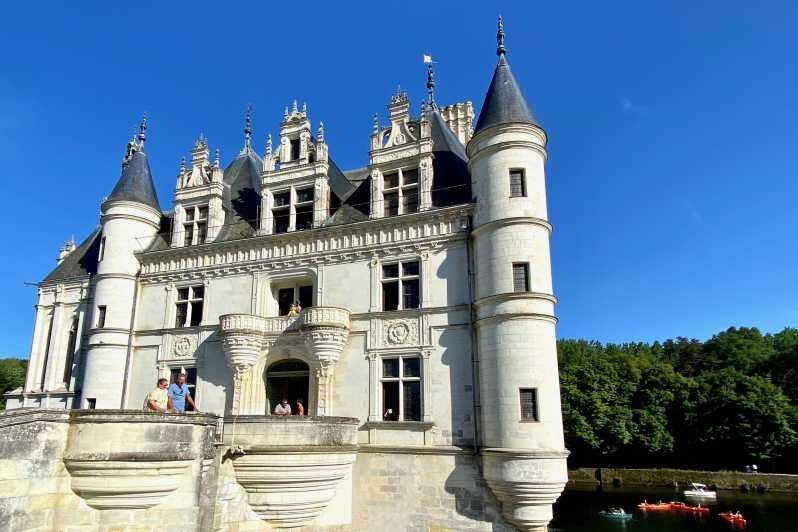3 Loire Castles Live Guided Small group by minivan Winery - Key Points