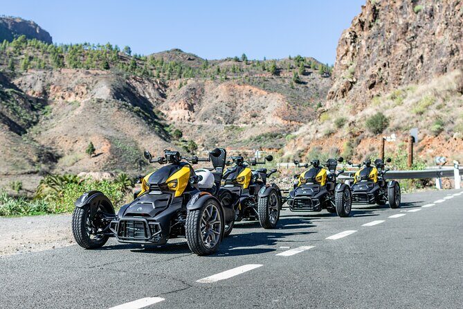 3 Wheel Motorcycle like Quad/Buggy Tour Gran Canaria (Maspalomas) - Key Points