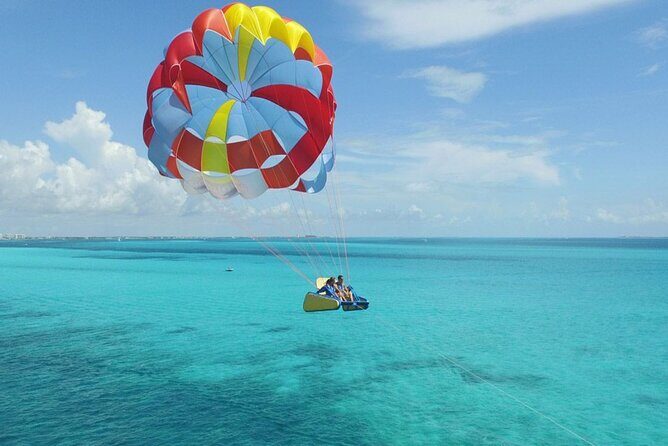 30 Minutes Sky Rider Lagoonside Parasailing in Cancun - FAQ
