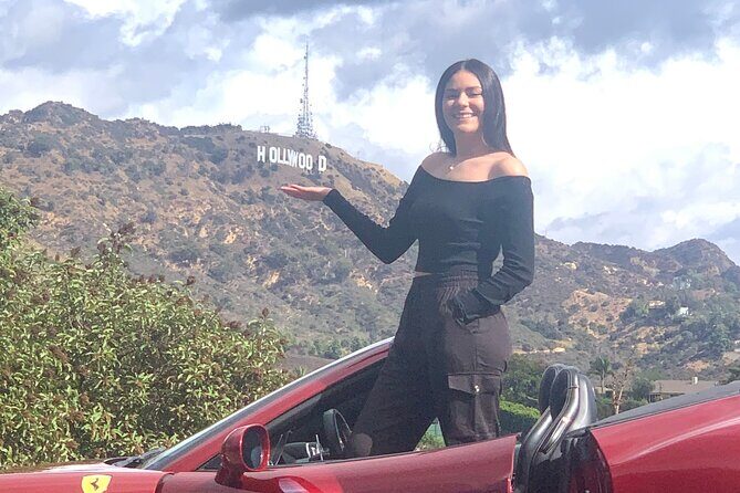 30min Driving Tour: Explore Hollywood Sign in Ferrari - What to Expect from the Experience
